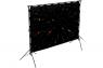 Backdrop med f�rgad LED stj�rnhimmel