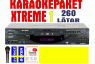 Karaokepaket 'Xtreme 1' Vocopro DVX890K HDMI + 1 mik + 300 l�tar